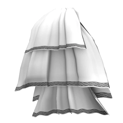 Vampire Jabot (White Black) [Halloween]