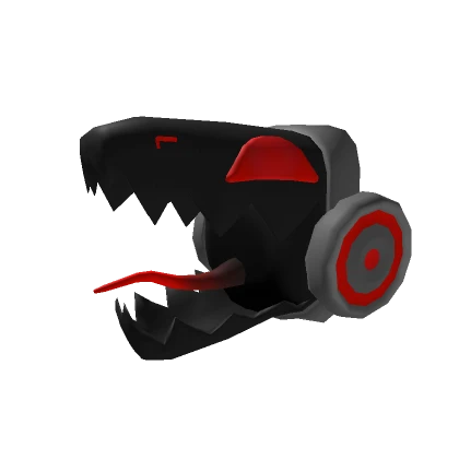 Screaming Protogen Mask Red