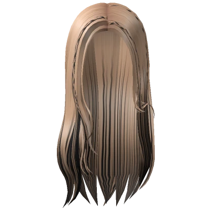 Y2K Diva Hair with Braid Strands - Blonde & Black