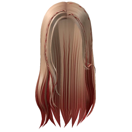 Y2K Diva Hair with Braid Strands - Blonde & Red