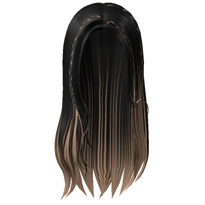 Y2K Diva Hair with Braid Strands - Black & Blonde