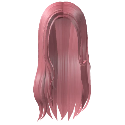 Y2K Diva Hair with Braid Strands - Light Pink