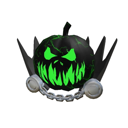 Scary Halloween Pumpkin [Green]