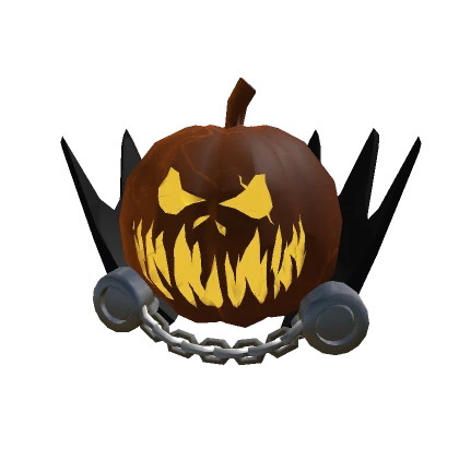 Scary Halloween Pumpkin Head