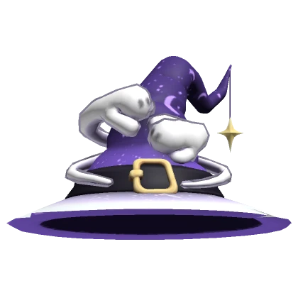 Celestial Wizard Hat Purple