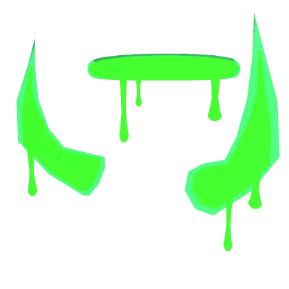 Neon Slime Horns: Green