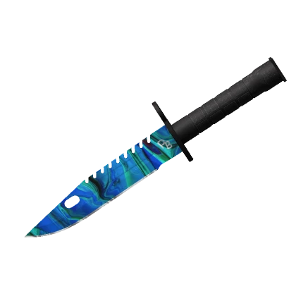 sapphire swirl knife