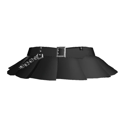 Y2K Black Skirt with Chain [3.0]