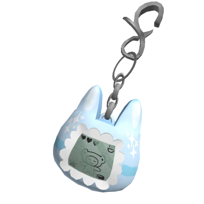 Gotchi Keychain Toy 1.0 Blue