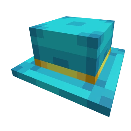 Steven Yellow Banded Blue Top Hat