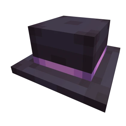 Steven Purple Banded Top Hat