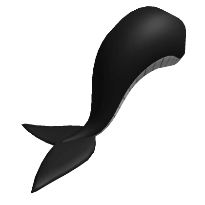 Sea Creature Tail (Black White)