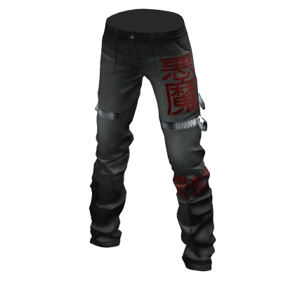 AKUMA Pants Military Blood Moon