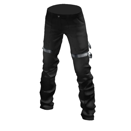 AKUMA Pants Plain Black