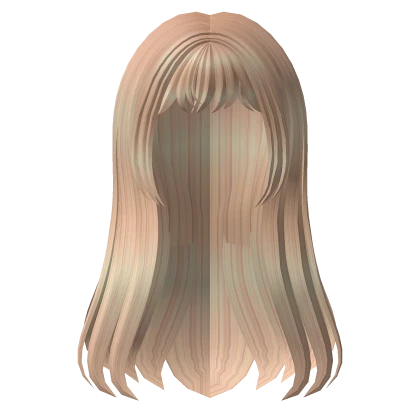 Blonde Long Straight Hair