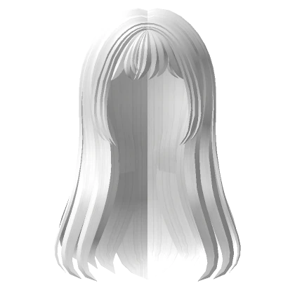 White Long Straight Hair