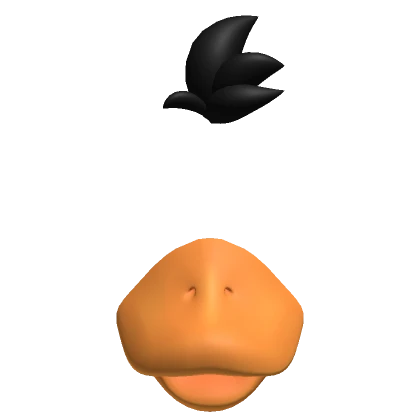 Cute Duck Face Filter - Black