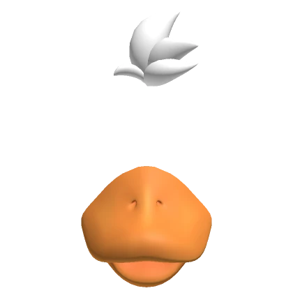 Cute Duck Face Filter - White