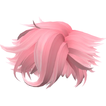 pink messy hair anime season 12