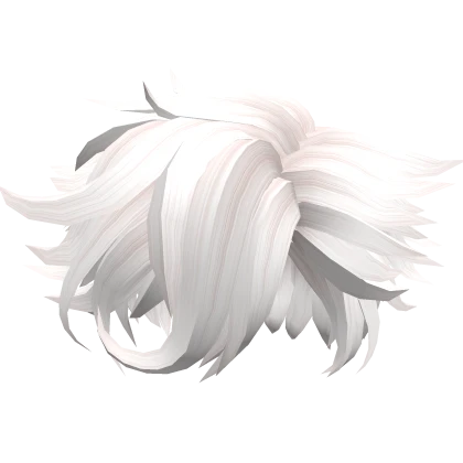 white messy hair anime season 12