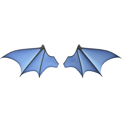 wings bat blue