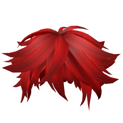 red messy hair anime season 13