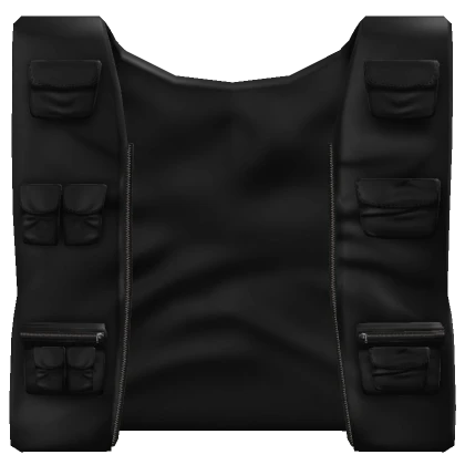 CARGO / UTILITY VEST // BLACK