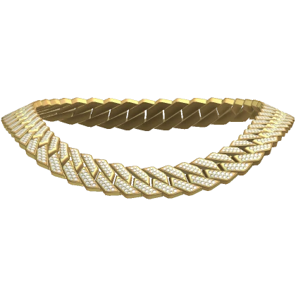 Iced Out Cuban Link Gold Chain 3.0