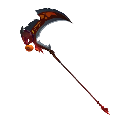 Pumpkin Dragon Scythe