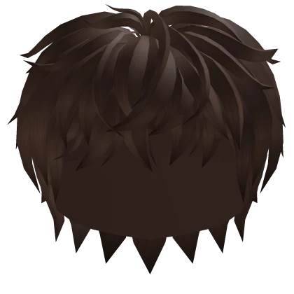 Brown Messy Hairstyle