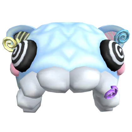 Silly Monster Hood - Blue