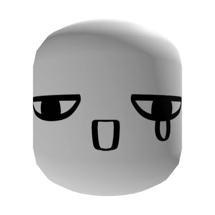 Cute Crying Chibi Face [Institutional White]