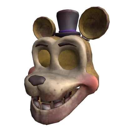 Stylized Fredbear Mask