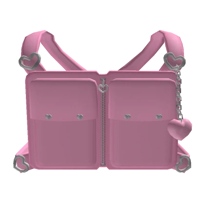 Pink Y2K Kawaii Strap Vest (3.0)