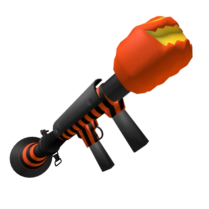 Halloween Orange Pumpkin Rocket Launcher 2.0