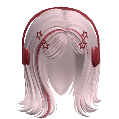 Quiet Girl Hairstyle (Pink & Red)