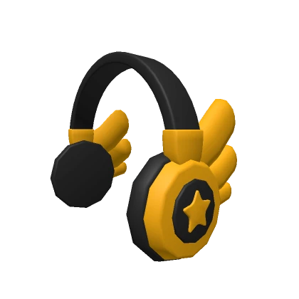 Starry Golden headphones