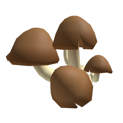 Overgrown Brown Mushrooms Eyes