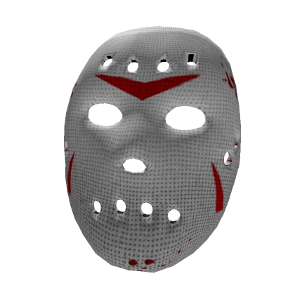 ⏳ Rhinestone Spooky Hockey Mask (SIDE)