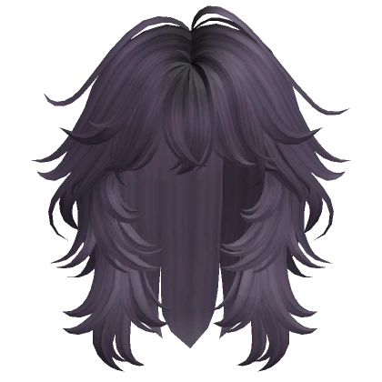 Fluffy Wolf Cut(Purple)