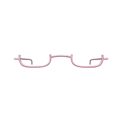 ♡ : (low) pink jelly glasses 