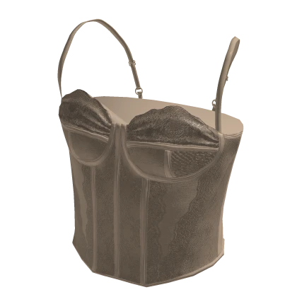 Beige Tan Corset Cami - DRESSX