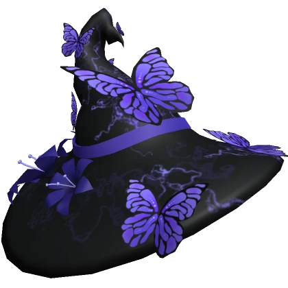 Butterfly Witch Hat