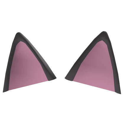 Dark Gray Cartoon Cat Ears