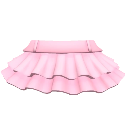 Chibi Doll Mini Skirt 🎀 Pink / Ruffled Layered