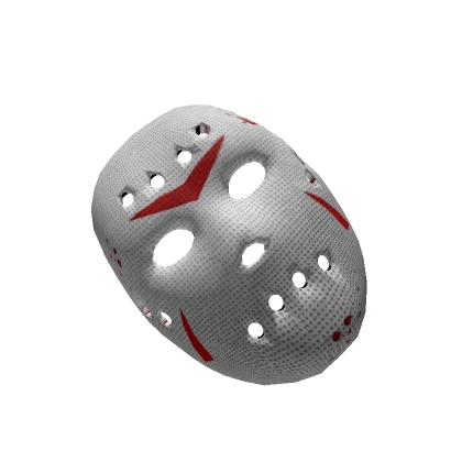 ⏳ Rhinestone Spooky Hockey Mask (HEAD)