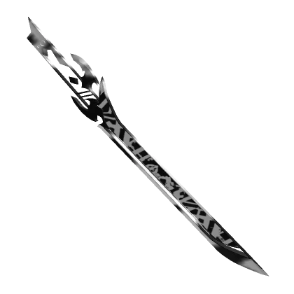 Black And White Cyberpunk Sword