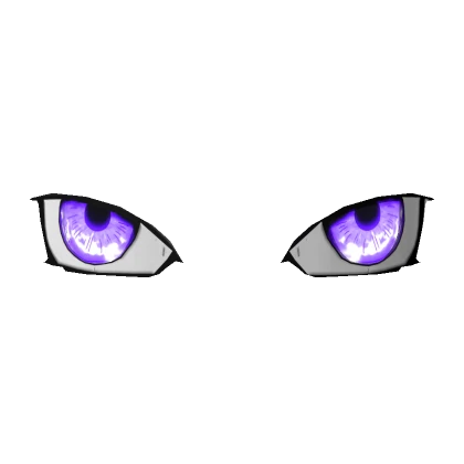 Glowing Gojo Eyes Purple "The Six Eyes Technique"