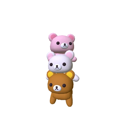 Mini Kawaii Bear Stack