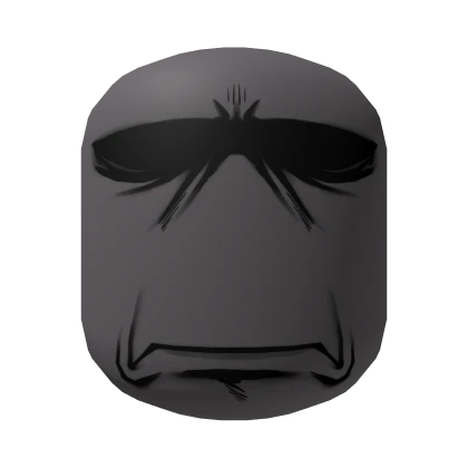 Face of Pain (Dark Stone Grey)